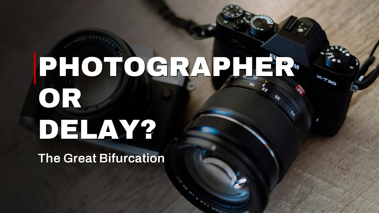 TWiP Member Mixer — Photographer or Delay? The Great Bifurcation
